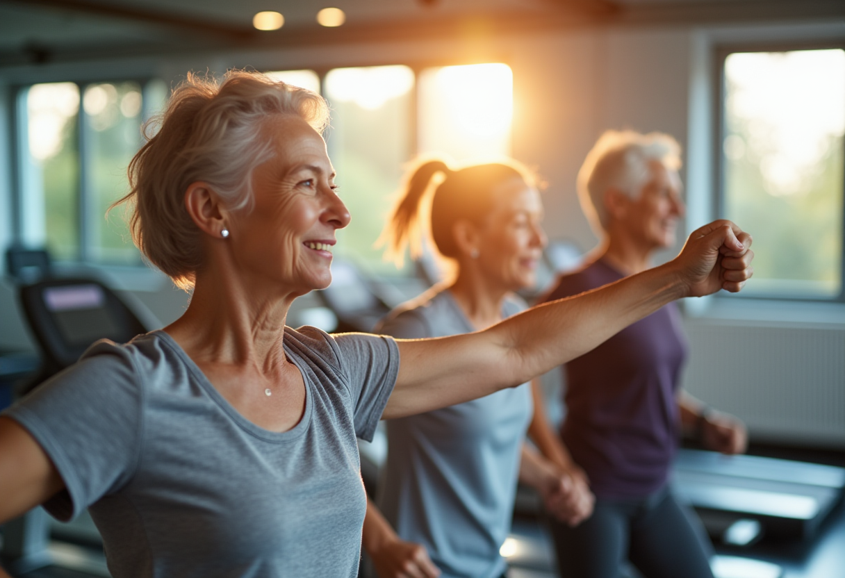 Групове тренування prolenbar для людей 55+ з елементами кардіо та розтяжки